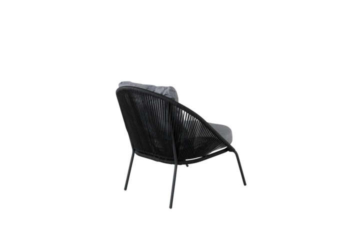 1570107-5 Loungefåtölj svart