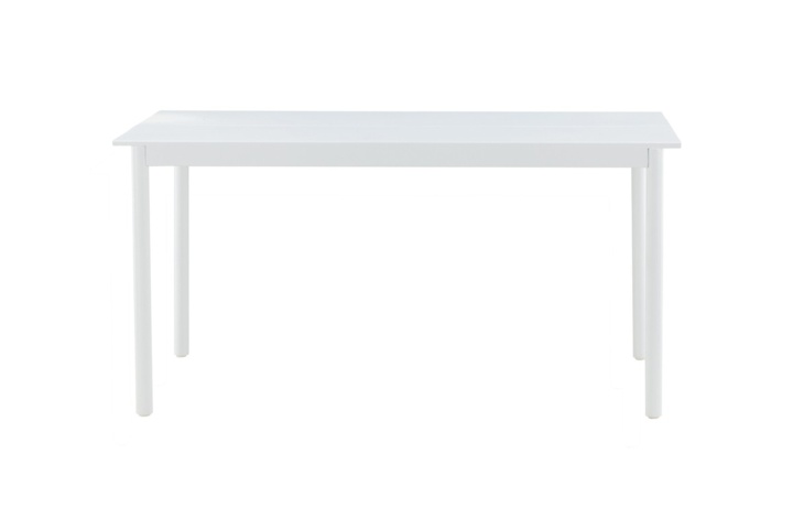 1570015-2 Rektangulärt matbord vit aluminium