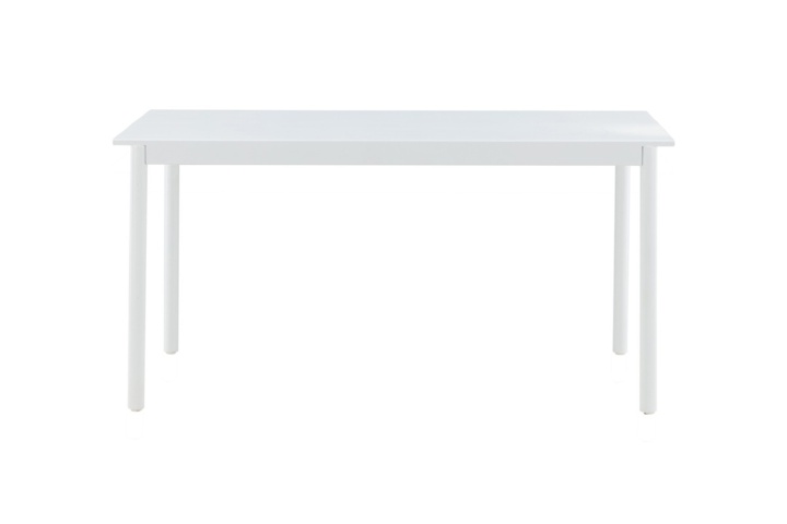1570015-4 Rektangulärt matbord vit aluminium