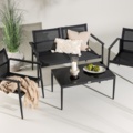 1570109-1 Soffgrupp svart