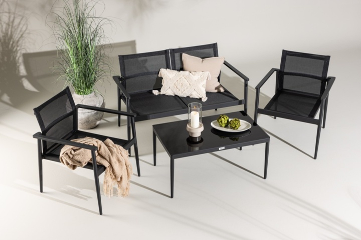 1570109-1 Soffgrupp svart