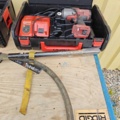 1484511-12 Milwaukee angle grinder, vibratory drill and nut driver