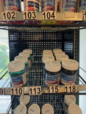 1530002-4 Display stand for paint - Marabu