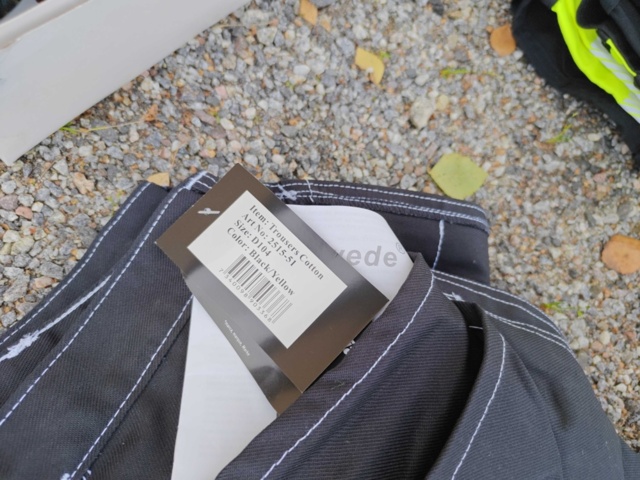 1484512-11 Mixed work clothes