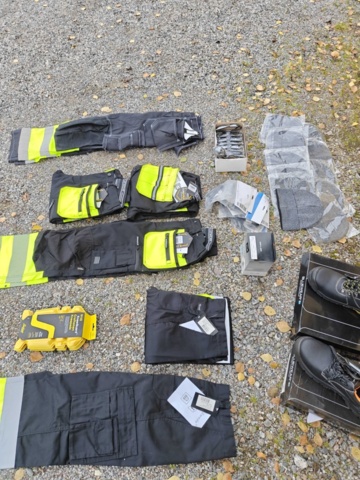 1484512-18 Mixed work clothes