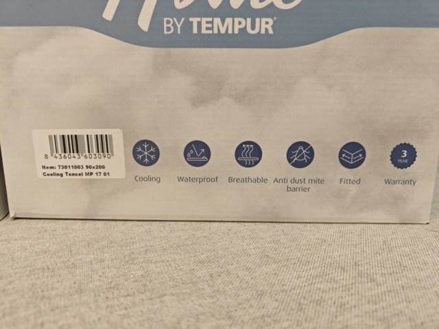 1564798-2 Mattress protectors 2 pcs new - Tempur Home Cooling Tencel