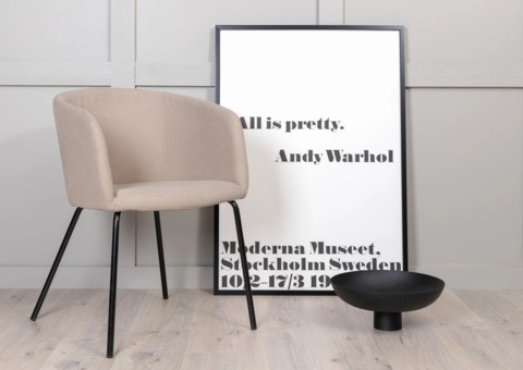 Matstolar beige 2st