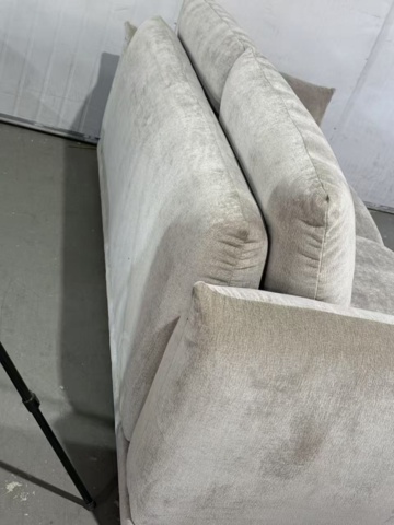 1570136-4 Sammets 3-sits soffa