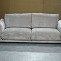 1570136-2 Sammets 3-sits soffa
