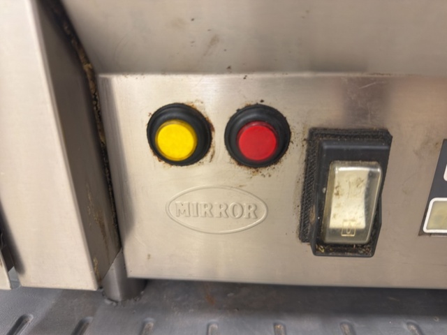 1566698-6 Stekbord med dubbla pressenheter - Mirror