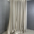 1436439-11 Lamp, side table and curtains with rails