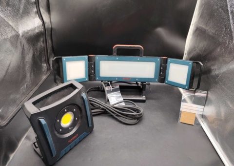 Arbetsbelysning, 2 st - Mareld. Vapor 6500, Mareld Bany 4000
