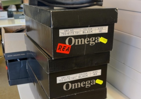 Samling med skor - Omega