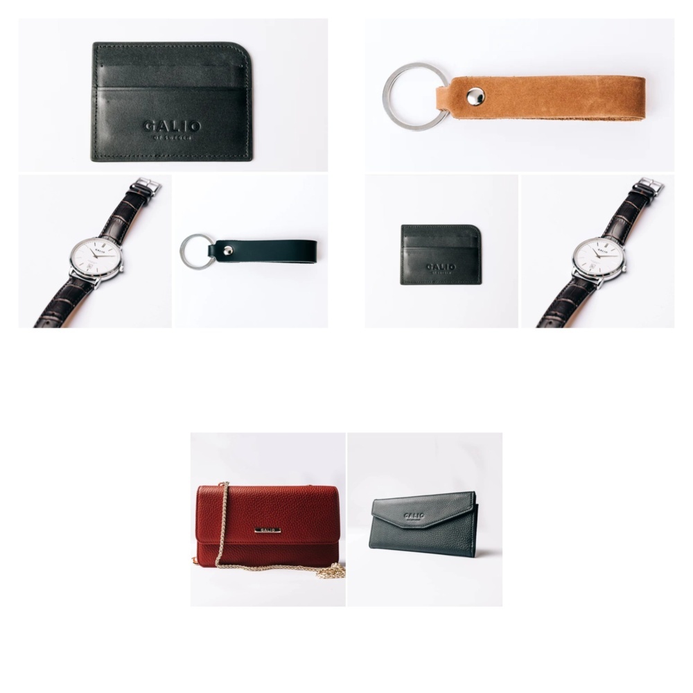 1572367-1 Accessory package with bag, 3 lots - Galio of Sweden