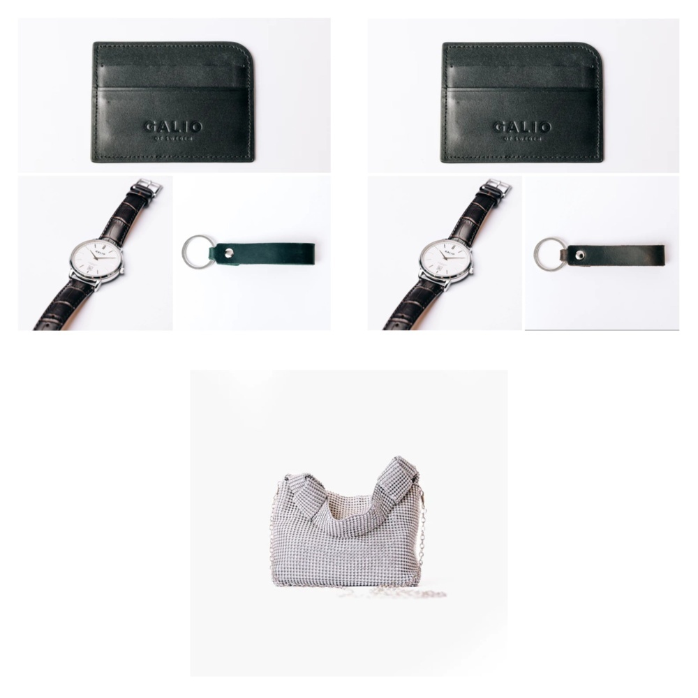 1572368-1 Accessory package with bag, 3 lots - Galio of Sweden