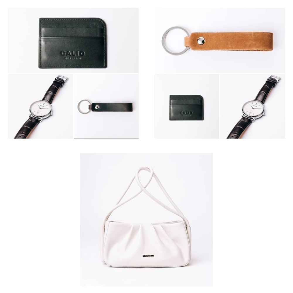 1572369-1 Accessory package with bag, 3 lots - Galio of Sweden