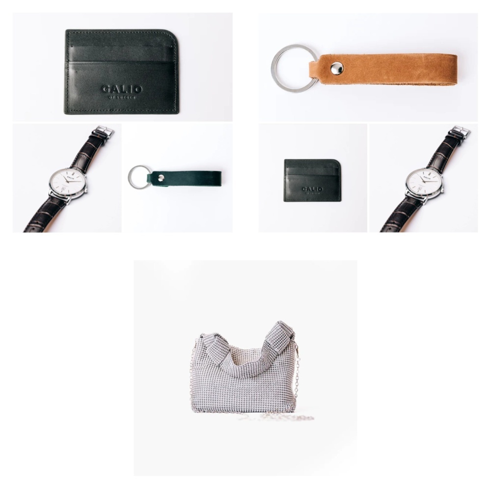 1572372-1 Accessory package with bag, 3 lots - Galio of Sweden