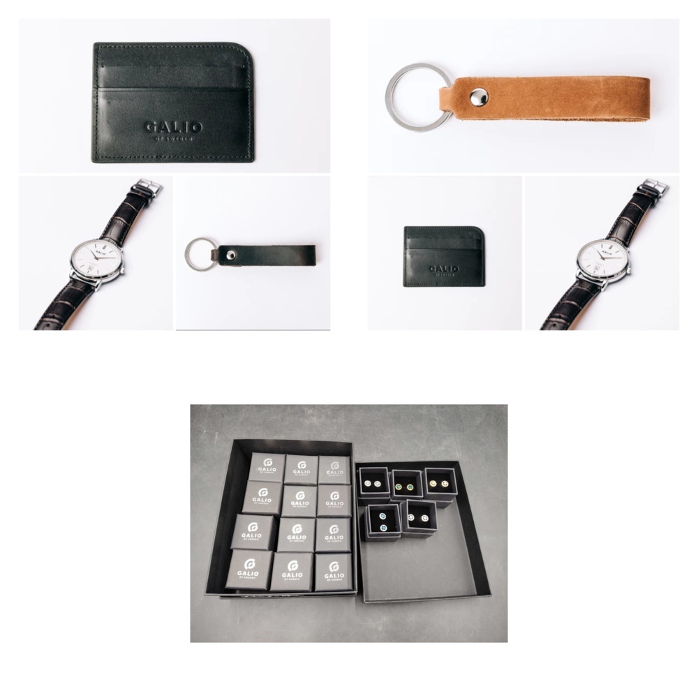 1572373-1 Accessory package with earrings, 3 lots - Galio of Sweden