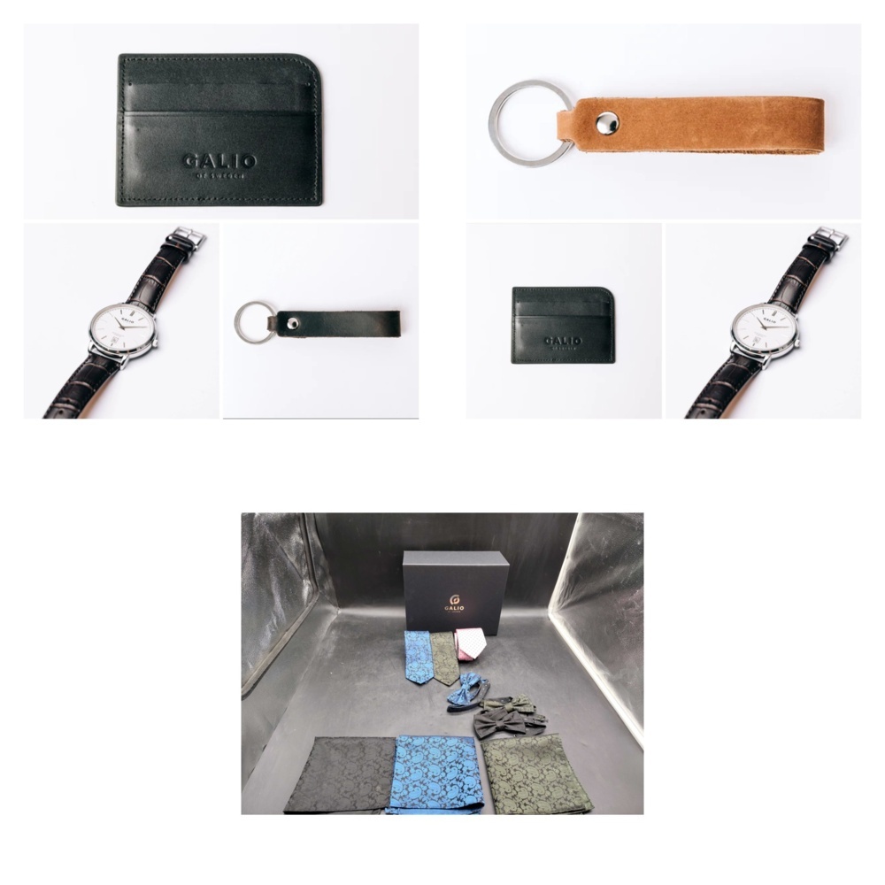 1572379-1 Accessory package with ties, 3 lots - Galio of Sweden