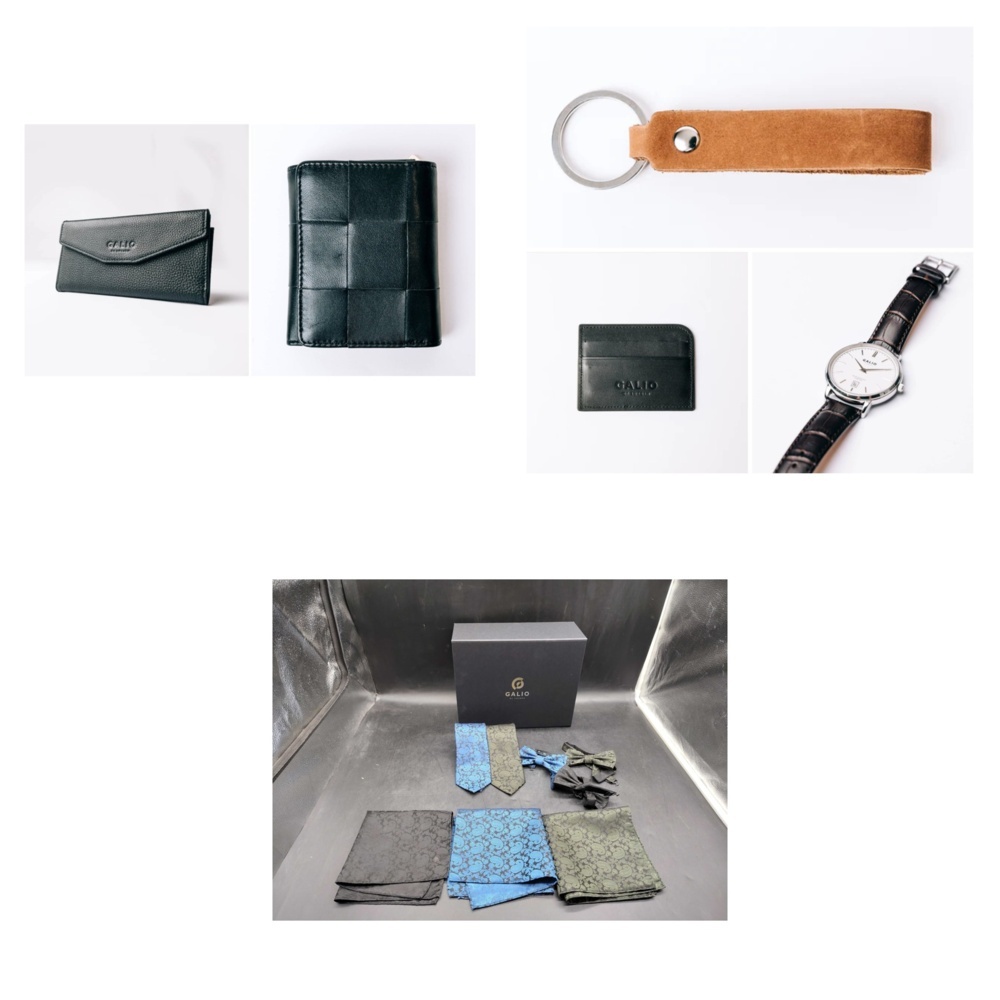 1572380-1 Accessory package with ties, 3 lots - Galio of Sweden