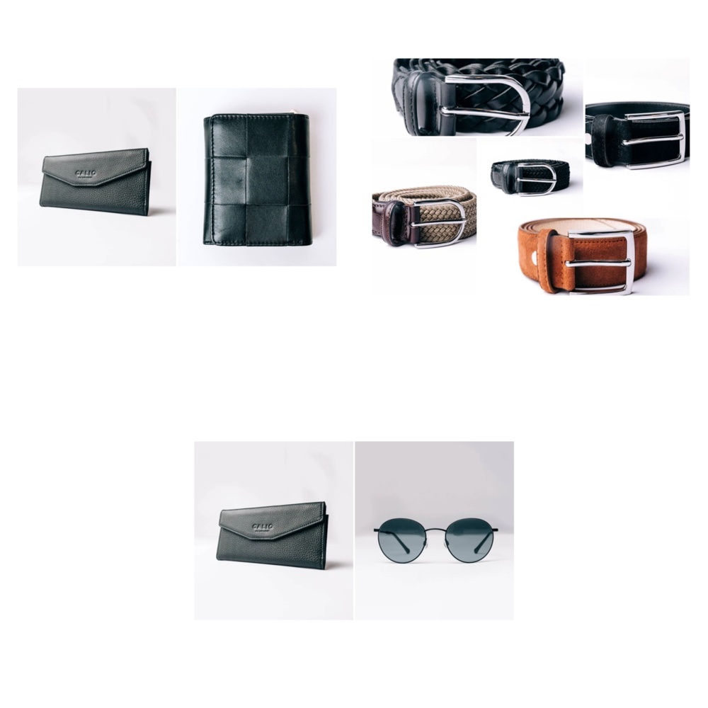 1572394-1 Accessory package with belts, 3 lots - Galio of Sweden