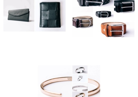 Accessory package with belts, 3 lots - Galio of Sweden