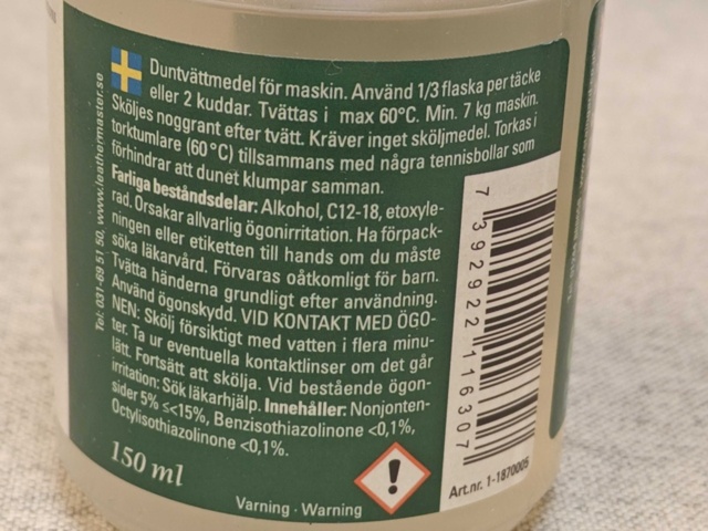 1564811-5 Säng- och madrassvårdsprodukter - Leather Master / BioMaster