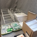 1546161-11 4 desks, mailboxes, whiteboards etc.