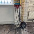 1511343-1 Byggcentral och två kabelvindor