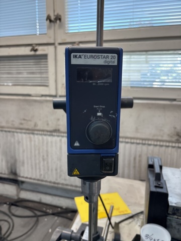 1511344-3 Färgblandare, digitalvåg och Elcometer - IKA Eurostar 20 Digital / Mettler Toledo / Elcometer 345