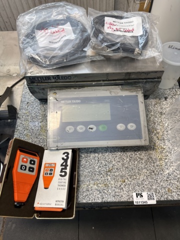 1511344-10 Färgblandare, digitalvåg och Elcometer - IKA Eurostar 20 Digital / Mettler Toledo / Elcometer 345