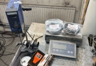 1511344 Färgblandare, digitalvåg och Elcometer - IKA Eurostar 20 Digital / Mettler Toledo / Elcometer 345