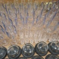 1570602-4 Sortiment med glas, brukar m.m.