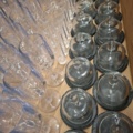 1570602-10 Sortiment med glas, brukar m.m.