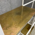 1546162-3 5 shelf sections with shelves in "brass"