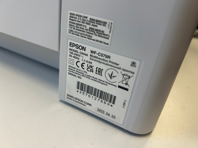 1544882-10 Epson WorkForce Pro WF-C579R, printer