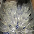1570611-6 Aluminium kantiner, plastlock till förvaring, engångsartiklar m.m.
