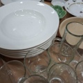1570614-7 Glas, skålar, keramikskålar, muggar m.m.