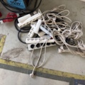 1511361-6 Workshop equipment - construction fan, hose, couplings and power strips