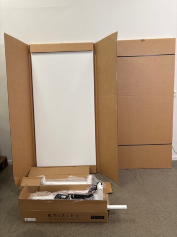 1546159-1 Desk tops 2 pcs with accessories - Brizley Adjustable Work2