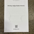 1546159-7 Desk tops 2 pcs with accessories - Brizley Adjustable Work2