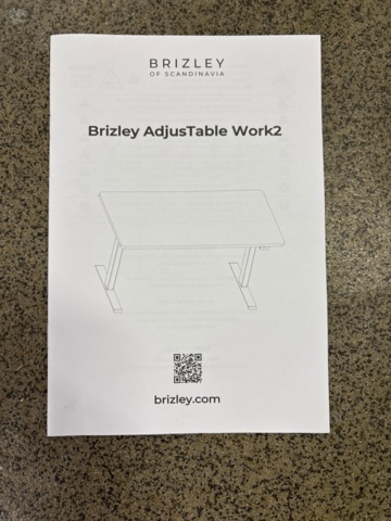 1546159-7 Desk tops 2 pcs with accessories - Brizley Adjustable Work2
