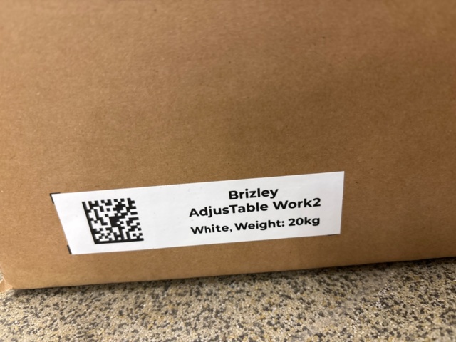 1546159-8 Desk tops 2 pcs with accessories - Brizley Adjustable Work2
