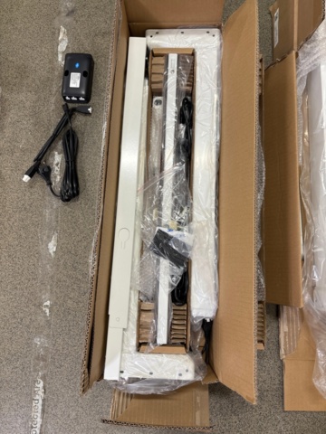 1546159-10 Desk tops 2 pcs with accessories - Brizley Adjustable Work2