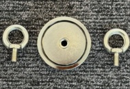 1572474 5 pcs Double-sided Neodymium Magnets for Magnet Fishing 300 kg - Free shipping