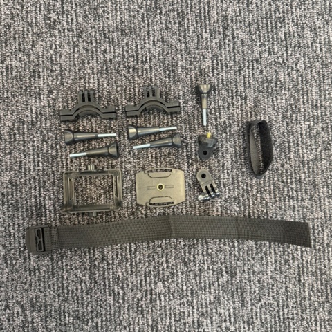1572483-2 3 st Actionkameror 1080P Vattentät med Tillbehör Beige - Fri frakt