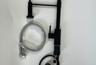 1572495 1 pc Kitchen mixer with pull-out spout - Black - Free shipping