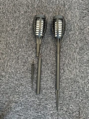 1572497-1 20 st LED Trädgårdsfacklor med Flammande Ljus - Fri frakt