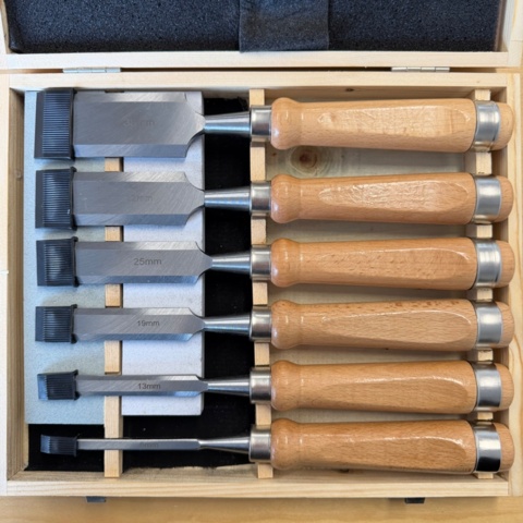 1572503-1 1 pc Wood Chisel Set 6-38mm - Free shipping