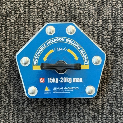 1572523-1 2 st Svetsmagneter FM4-S – 15–20 kg dragkraft - Fri frakt